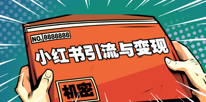 小红书引流与变现：从0-1手把手带你快速掌握小红书涨粉核心玩法进行变现-摸金项目网
