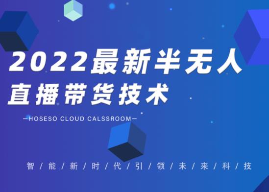 禾兴社·2022最新抖音半无人直播带货技术及卡直播广场玩法，价值699元-摸金项目网
