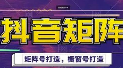 高鹏圈·抖音带货矩阵项目，起号成功率100%，出单率100%！-摸金项目网