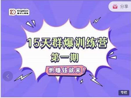 金抖云Peter《15天群爆训练营》，破解抖音玄学，群爆心法，起号方式-摸金项目网
