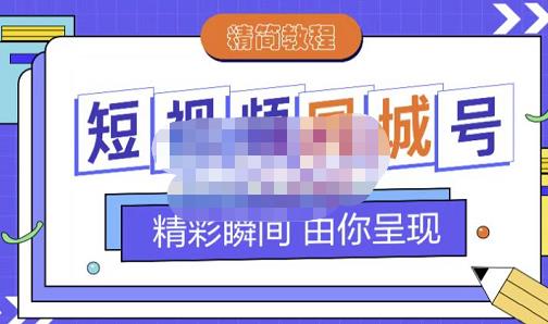 大东·短视频同城号教程，包括搭建思路，版面制作，文案内容，剪辑操作等-摸金项目网