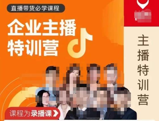 曾仕涵·企业主播特训营，每个老板都应该会直播带货，每家企业都应该有主播团队-摸金项目网