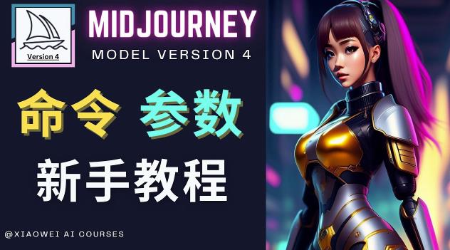 Midjourney新手入门教程，轻松创作顶级图像，命令参数-新手教程-摸金项目网