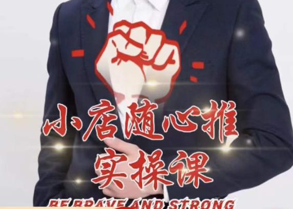 随心推线上课，小店随心推的投放逻辑，投放技巧，快速打标签-摸金项目网