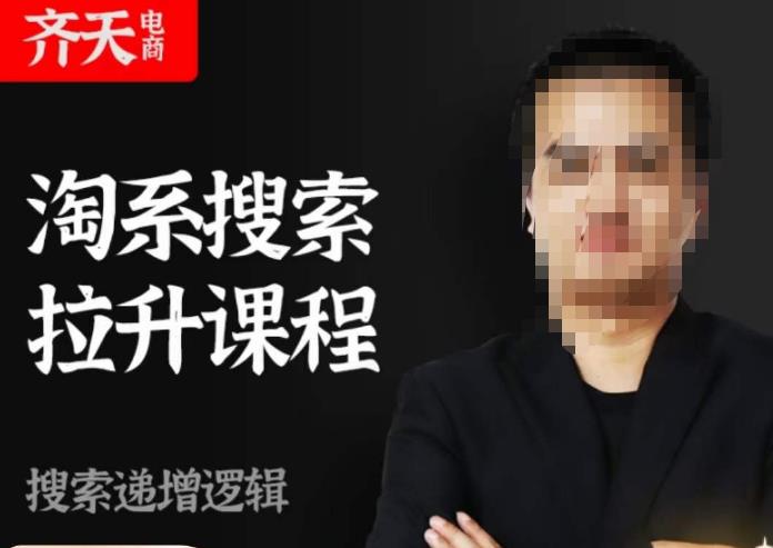 齐天电商·淘系搜索提升课程，​搜索递增标准化，动销标准化流程-摸金项目网
