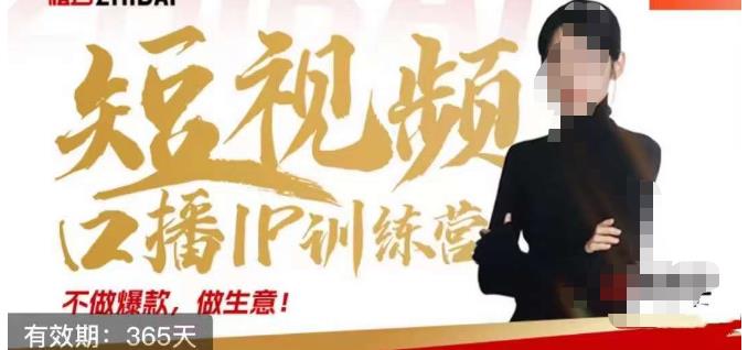 大实话IP圈周百见短视频口播IP训练营，讲透短视频创业核心方法-摸金项目网