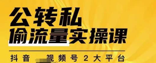 群响公转私偷流量实操课，致力于拥有更多自持，持续，稳定，精准的私域流量！-摸金项目网