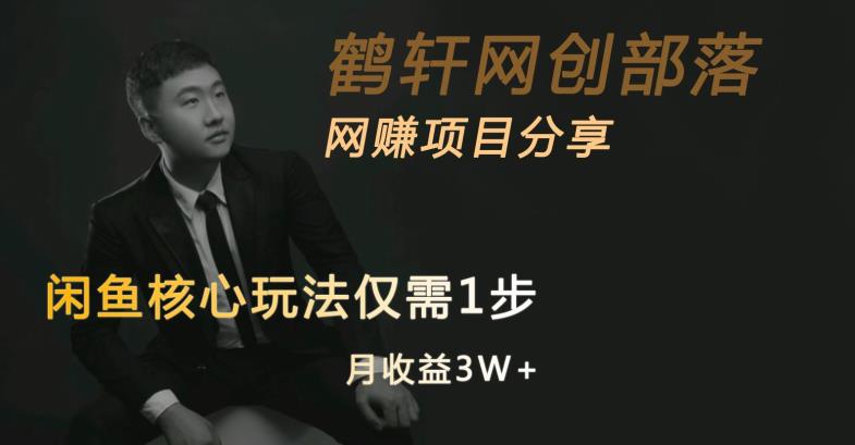 闲鱼核心玩法不卖货也能1年变现20W，玩法简单-摸金项目网