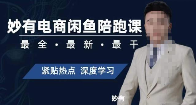 妙有电商闲鱼无货源陪跑课，最全、最新、最干，零基础实战-摸金项目网
