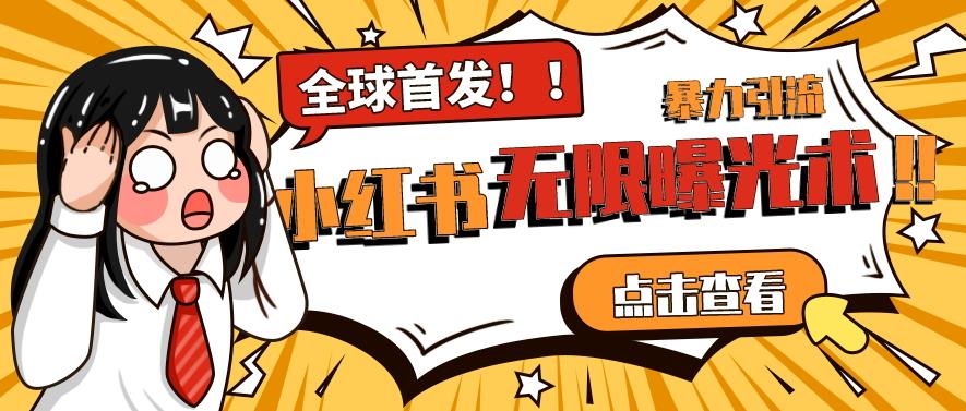 全网首发-小红书无限曝光术pro版全领域粉丝精准拿下-摸金项目网