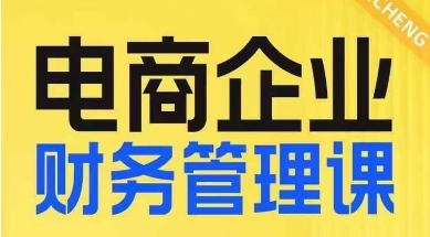 电商企业财务管理线上课，为电商企业规划财税-摸金项目网
