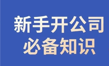 新手开公司必备知识，小辉陪你开公司，合规经营少踩坑-摸金项目网