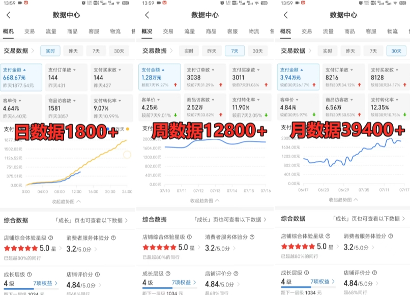 拼多多虚拟电商训练营月入30000+你也行，暴利稳定长久，副业首选-摸金项目网