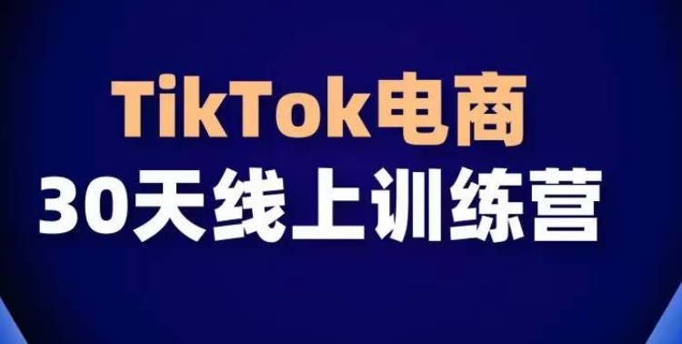 TikTok电商带货30天线上课，不可错过的全球流量洼地！-摸金项目网