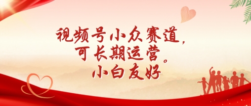 视频号小众赛道，可长期运营，小白友好【揭秘】-摸金项目网