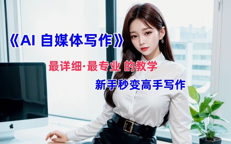 AI自媒体文章创作全网最详细教程，新手秒变写作高手，多方位发展-摸金项目网