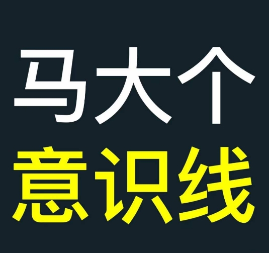 马大个意识线，一门改变人生意识的课程，讲解什么是能力线什么是意识线-摸金项目网