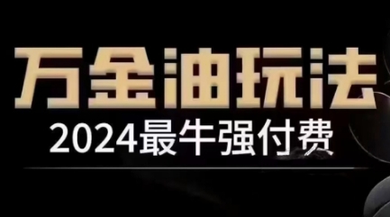 2024最牛强付费，万金油强付费玩法，干货满满，全程实操起飞（更新12月）-摸金项目网