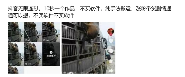 抖音无限连怼，10秒一个作品不买软件，纯手法搬运，涨粉带货剧情通通可以搬-摸金项目网