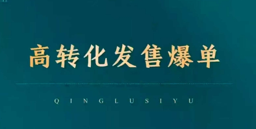 高转化发售爆单，引爆私域成交，打破运营全链-摸金项目网