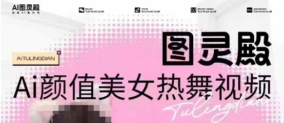 全网首发，原价988图灵殿AI颜值美女热舞视频，云端生图，轻松过原创-摸金项目网